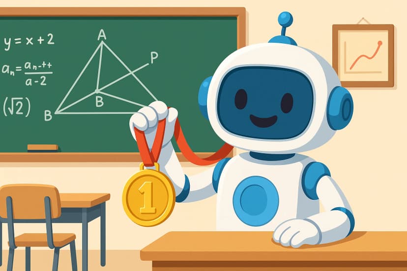 AI Solves Gold Medal Math Olympiad Problems - What Does This Mean for the Classroom?
